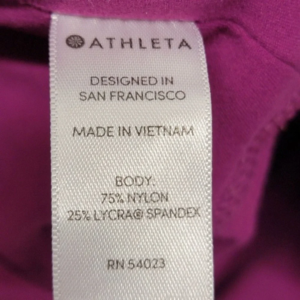 Lot Of‎ 2 Athleta Chaturanga Womens Leggings Size XS Pink Gym Workout Training